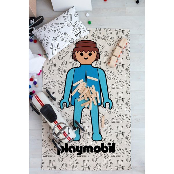 Dječji tepih od mješavine pamuka 90x137 cm Everywhere – Playmobil-image-1