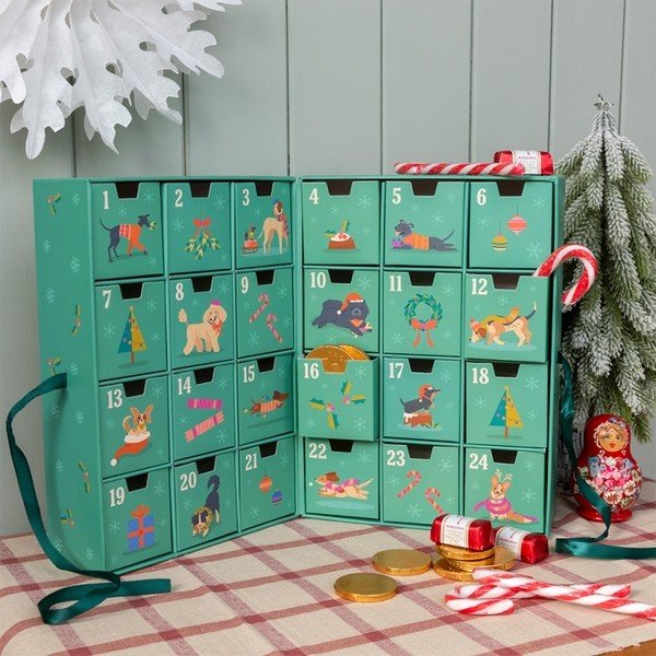 Adventski kalendar 37,5 cm Festive Friends – Rex London-image-3