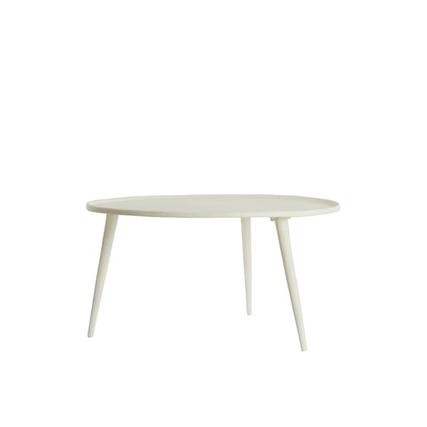 Krem metalni okrugao stolić za kavu ø 67,5 cm Babina – Light & Living-image-1