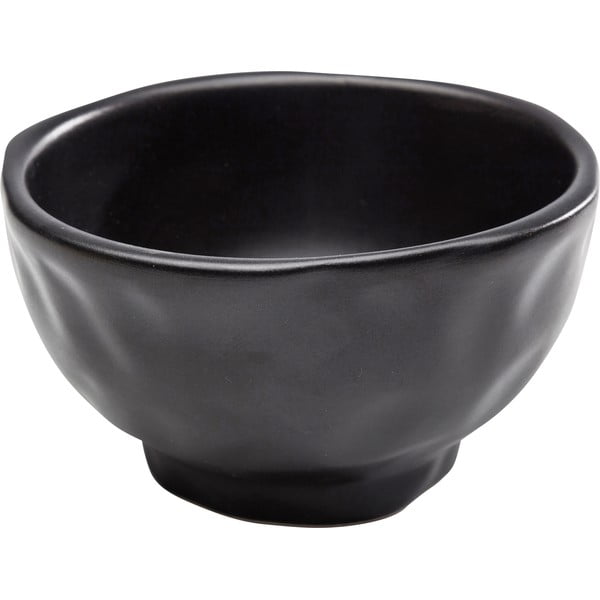 Crna zdjela od kamenine Kare Design Organic Black, ⌀ 15 cm