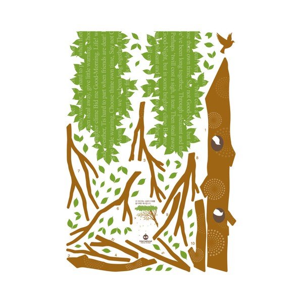 Naljepnica Ambiance Dream Tree And Bird-image-1
