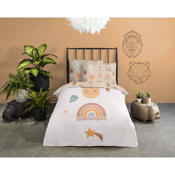 Pamučna dječja posteljina za krevet 140x200 cm - Good Morning-image-1