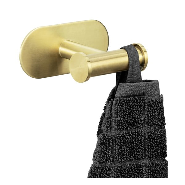 Samodržeća kuka od nehrđajućeg čelika Orea Gold - Wenko-image-2