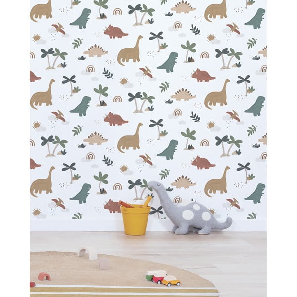 Dječja tapeta 10 m x 50 cm Cool Dinosaurs – Lilipinso-image-1