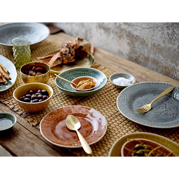 Zelena zdjelica od kamenine Bloomingville Rani, ø 18 cm-image-2