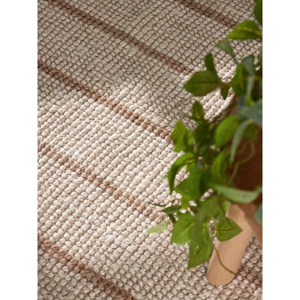 Krem ručno rađen juten tepih 160x230 cm Harvest Sierra – Elle Decoration-image-2
