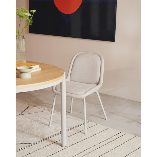 Bež blagovaonska stolica Aimin – Kave Home-image-1