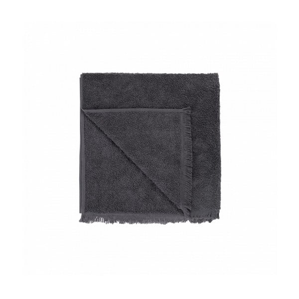 Tamno sivi pamučni ručnik 70x140 cm FRINO - Blomus