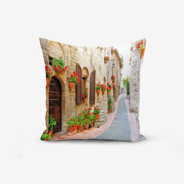 Pamučna jastučnica Minimalist Cushion Covers Colorful Street, 45 x 45 cm