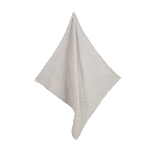 Svijetlo siva pletena deka za bebe od organskog pamuka 80x80 cm Lil Planet – Roba-image-3