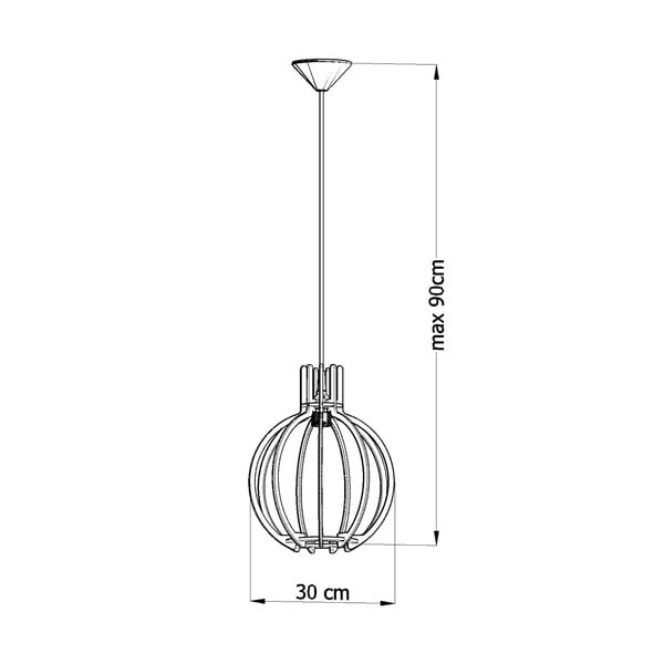 Drvena visilica Sollux Laranxa-image-2