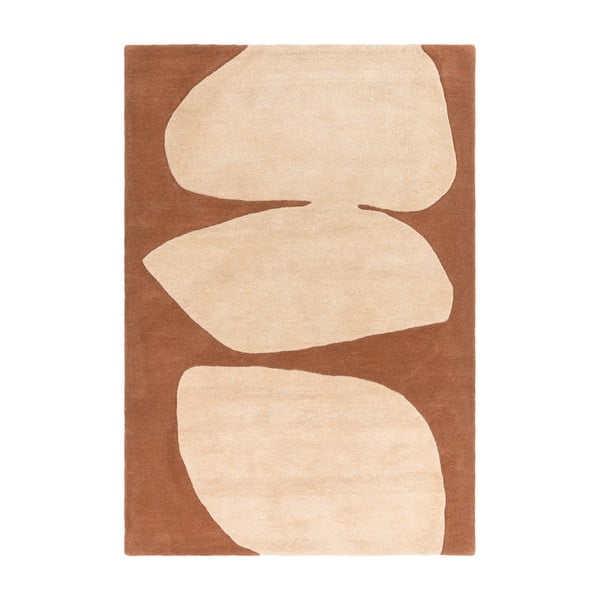 Ciglasti ručno rađen vuneni tepih 200x290 cm Canvas – Asiatic Carpets