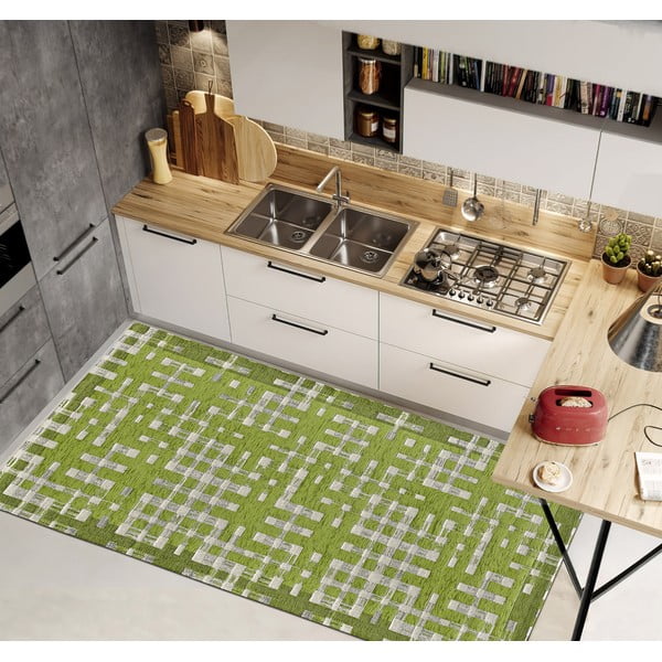 Zelena periva staza 55x115 cm Dama Verde – Floorita-image-1