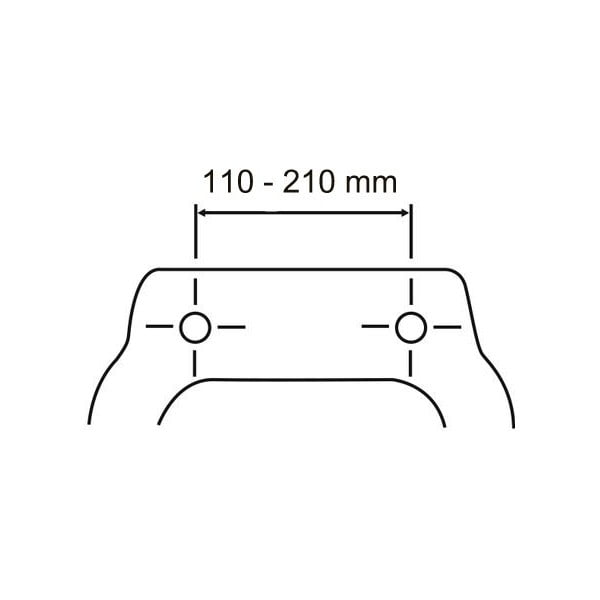 Toaletna daska s pločom od drvenih vlakana Wenko Portugal, 44 x 37,5 cm-image-3