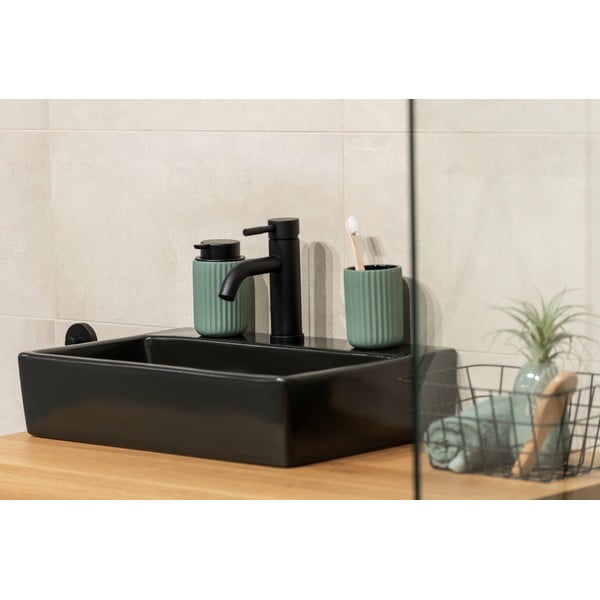 Zeleni keramički dozator za sapun Wenko Belluno-image-3