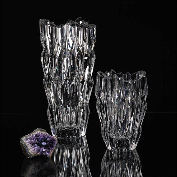 Nachtmann Qaurtz kristalna staklena vaza, visina 16 cm-image-1