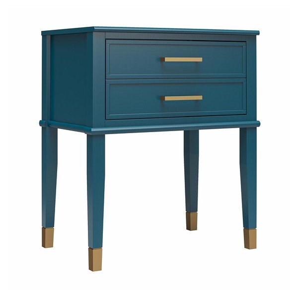 Tamno plavi noćni ormarić Westerleigh – CosmoLiving by Cosmopolitan