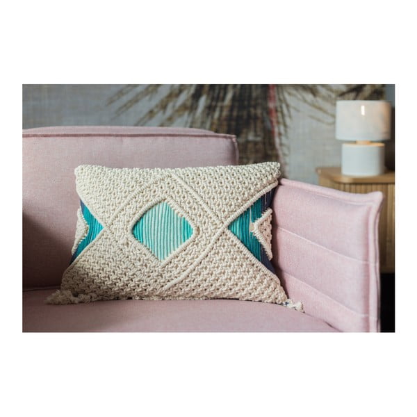 Krem jastuk sa Zuiver Evi punjenjem, 50 x 30 cm-image-2