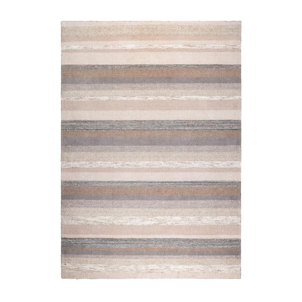 Smeđi ručno rađeni tepih Dutchbone Arizona, 170 x 240 cm