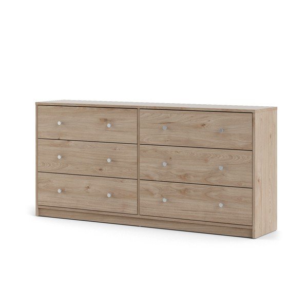 Komoda u prirodnoj boji 143x68x32 cm May – Tvilum-image-3