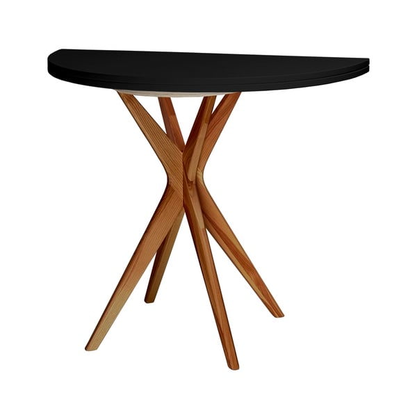 Okrugli proširiv blagovaonski stol 45x90 cm Jubi – Ragaba