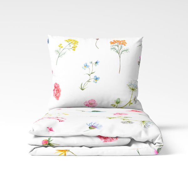 Pamučna posteljina za bračni krevet Bonami Selection Fleur, 200 x 200 cm-image-2