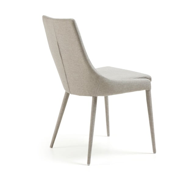 Siva blagovaonska stolica Kave Home Fabric-image-2