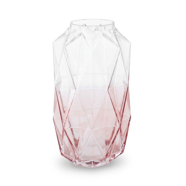 Ružičasta staklena vaza (visina 28 cm) Brice – Premier Housewares