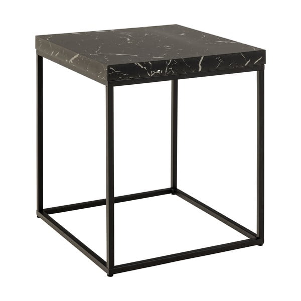 Pomoćni stol s pločom stola u mramornom dekoru 40x40 cm Barossa – Actona-image-2