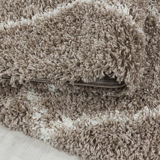 Svjetlo smeđi okrugli tepih ø 160 cm Alvor – Ayyildiz Carpets