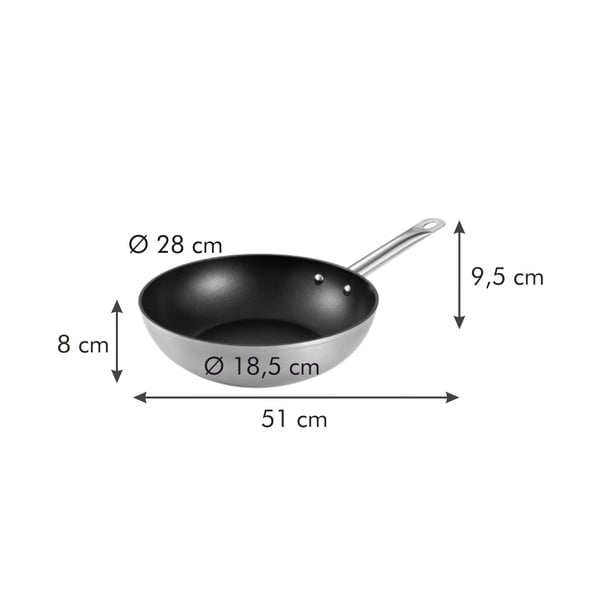 Wok tava ø 28 cm GrandChef - Tescoma-image-1