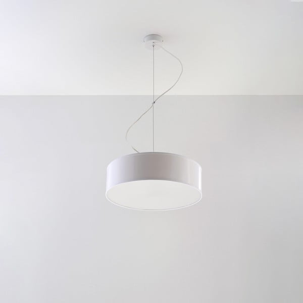 Bijela viseća svjetiljka ø 35 cm Atis – Nice Lamps