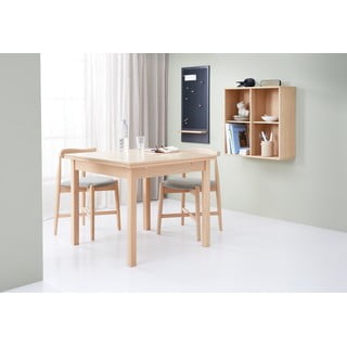 Bež/u prirodnoj boji blagovaonska stolica od punog hrasta Dora – Hammel Furniture