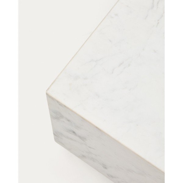 Bijeli mramorni stolić za kavu 50x100 cm Sorein – Kave Home-image-4