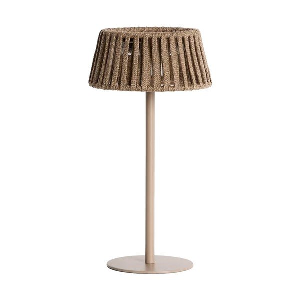 LED stolna/prijenosna vanjska svjetiljka sa solarnim panel (visina 30 cm) Aldet – Kave Home