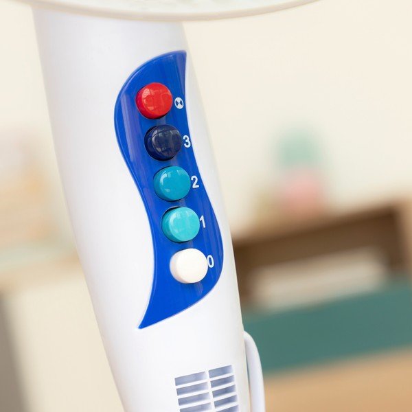 Bijeli ventilator na stalku InnovaGoods, ø 40 cm-image-1