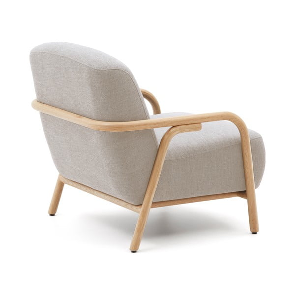 Bež fotelja Sylo – Kave Home-image-3