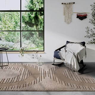 Bež tepih 160x235 cm Bartoux Beige – Elle Decoration