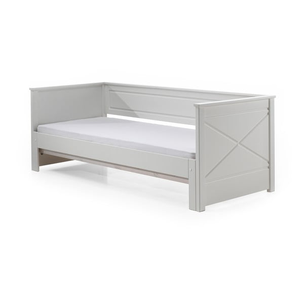 Bijeli dječji krevet s dodatnim ležajem 180x200/90x200 cm PINO – Vipack