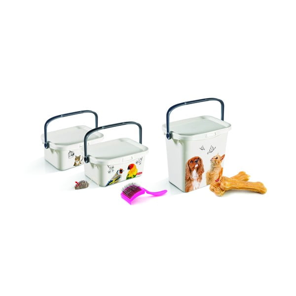 Bijela višenamjenska kutija s poklopcem Curver, 6 l-image-2