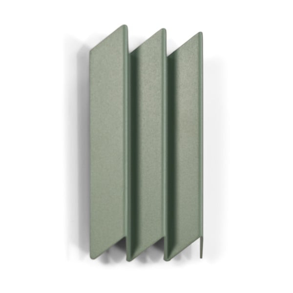 Prljavo zelena metalna zidna vješalica 13 cm Sensu – Spinder Design-image-3