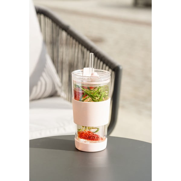 Ružičasta termo šalica 600 ml Fuori – Vialli Design-image-1