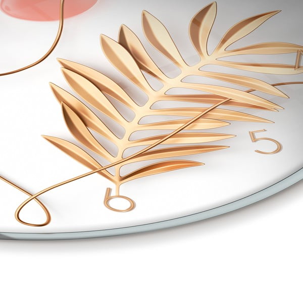 Stakleni zidni sat ø 30 cm Feminine line - Styler-image-4