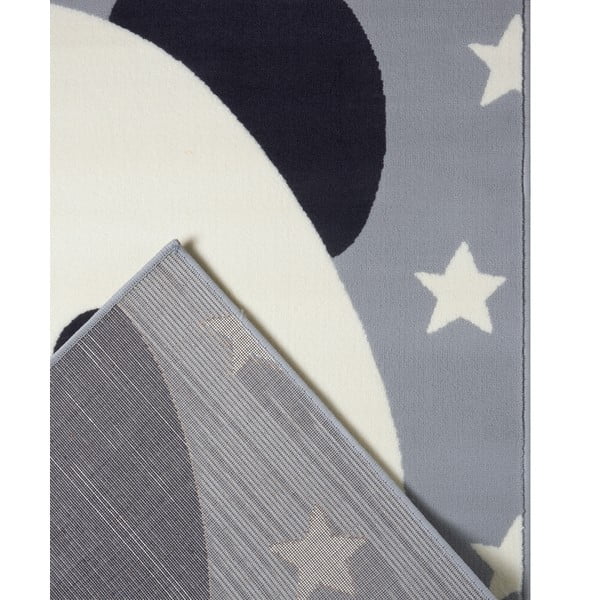 Sivi dječji tepih 150x80 cm Panda Pebbles - Hanse Home-image-3