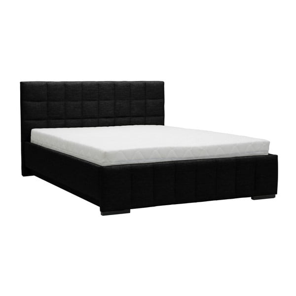 Crni bračni krevet Mazzini Beds Dream, 140 x 200 cm