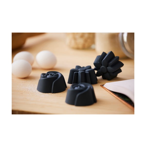 Silikonski kalupi za pečenje u setu 6 kom za muffine ø 7 cm Rose – Blomsterbergs-image-4