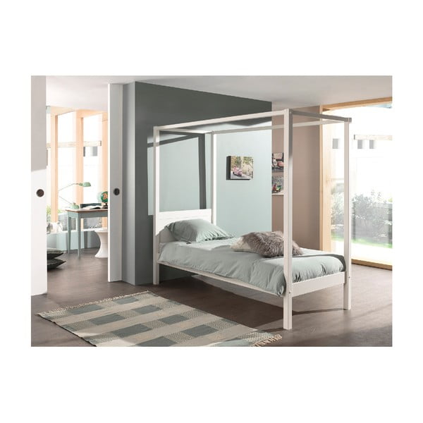 Bijeli dječji krevet 90x200 cm PINO CANOPY – Vipack-image-2