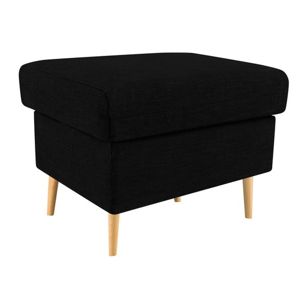 Crna taburea za noge Mazzini Sofas Iris-image-4