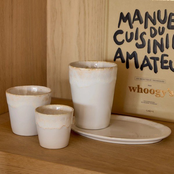 Bijeli čajni tanjurić od kamenine Grespresso – Costa Nova-image-1