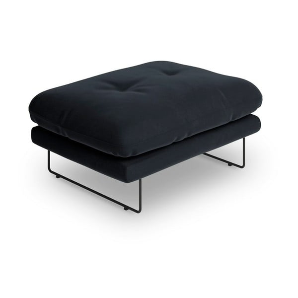 Tamnoplavi baršunasti tabure Windsor & Co Sofas Gravity-image-2